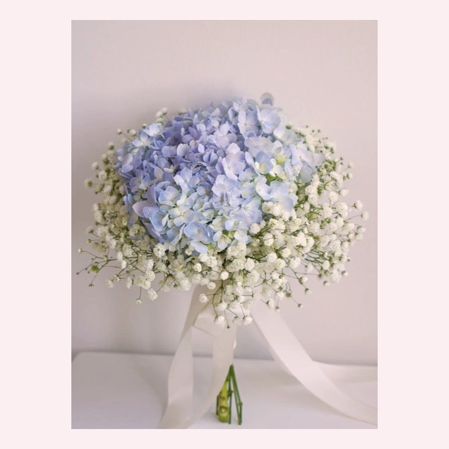 Blue Hydrangea Garden floral design preview